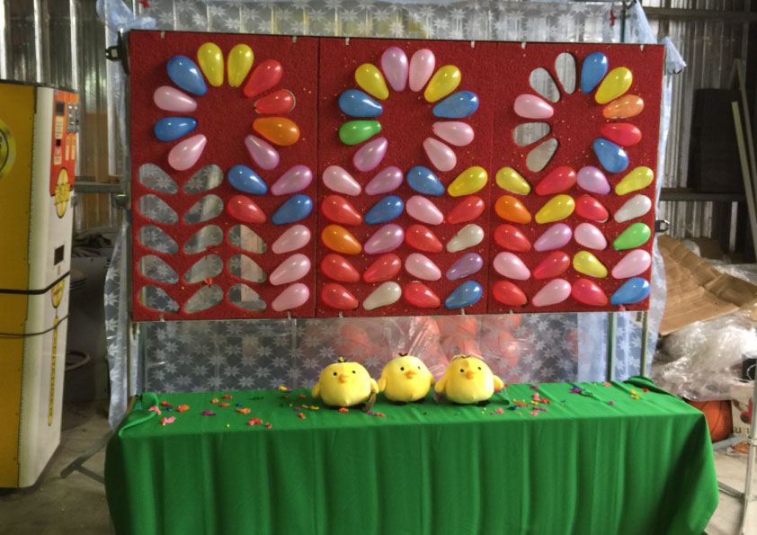 [74出租]bb枪射气球 / 传统夜市-飞镖射气球游戏/bb枪射气球/3台一